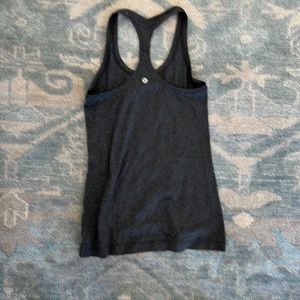 lululemon athletica Black Racerback Tank Top